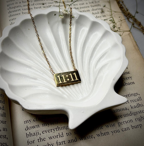 11:11 Angel Number Pendant Necklace